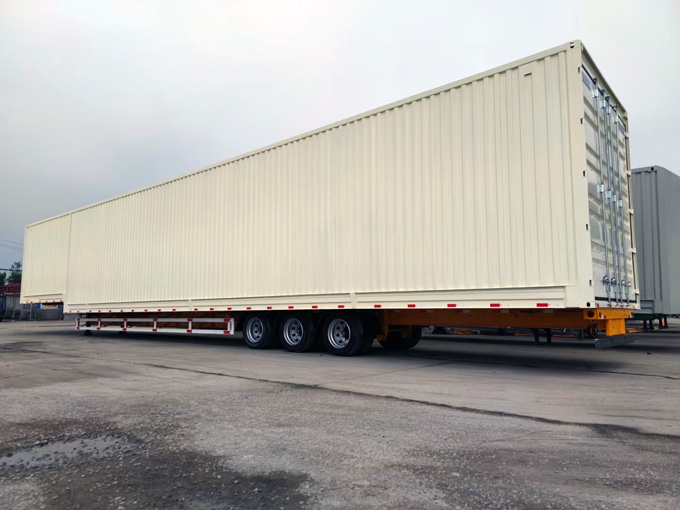 物流厢式半挂车